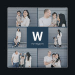 Bold Monogram Editable Colour Modern Photo Magnet<br><div class="desc">Photo gifts make the best gifts! Easily personalized with your text and/or photo(s) for a custom look. Designed by Berry Berry Sweet. View more designs at www.berryberrysweet.com</div>