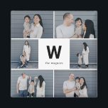 Bold Monogram Editable Colour Modern Photo Magnet<br><div class="desc">Photo gifts make the best gifts! Easily personalized with your text and/or photo(s) for a custom look. Designed by Berry Berry Sweet. View more designs at www.berryberrysweet.com</div>