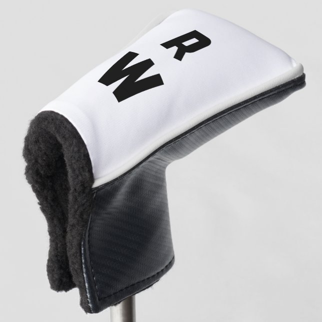 Bold Monogram  Golf Head Cover (3/4 Front)