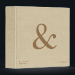 Bold Monogram Personalized Wedding Album Linen Binder<br><div class="desc">Bold Monogram Personalized Wedding Album Linen binder features a timeless elegant design with a custom monogram on a soft linen texture background, perfect for preserving wedding photos, vows, invitations, and cherished memories. This personalized wedding album binder makes a meaningful keepsake for couples, bridal showers, or anniversaries, combining classic typography with...</div>