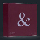 Bold Monogram Personalized Wedding Album Linen Binder<br><div class="desc">Bold Monogram Personalized Wedding Album Linen binder features a timeless elegant design with a custom monogram on a soft linen texture background, perfect for preserving wedding photos, vows, invitations, and cherished memories. This personalized wedding album binder makes a meaningful keepsake for couples, bridal showers, or anniversaries, combining classic typography with...</div>