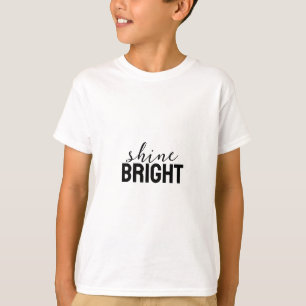 Bold Motivational Typography Poster – Modern Text T-Shirt