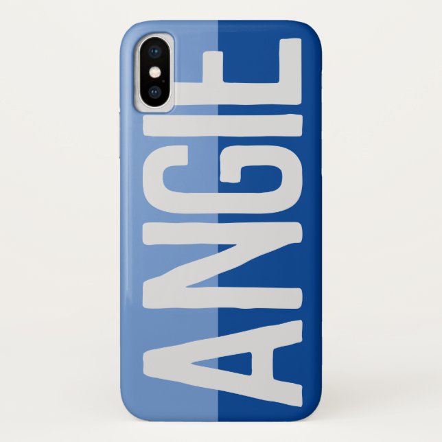 Bold Name Design. Case-Mate iPhone Case (Back)