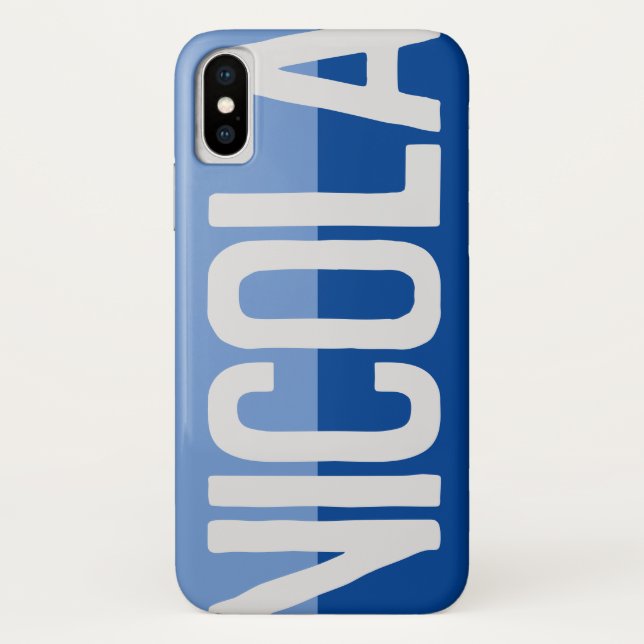 Bold Name Design. Case-Mate iPhone Case (Back)