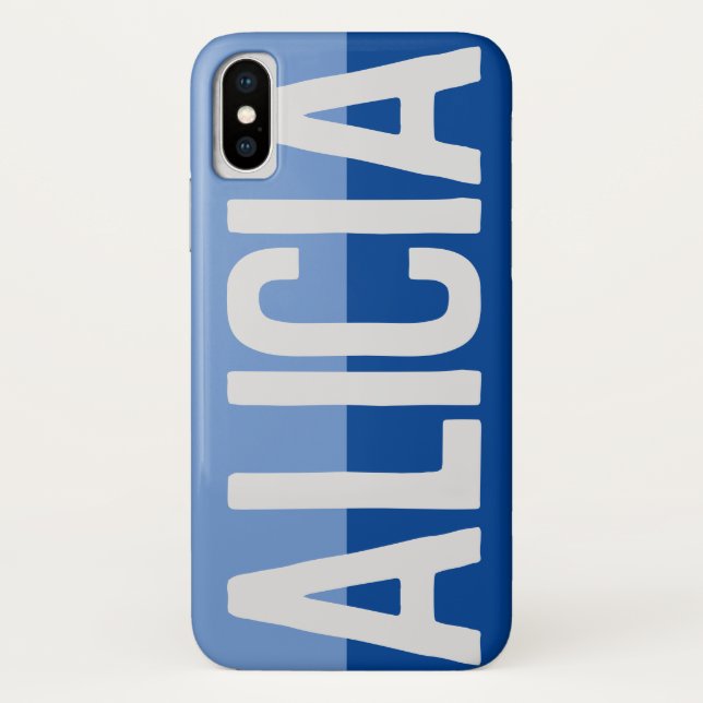 Bold Name Design. Case-Mate iPhone Case (Back)