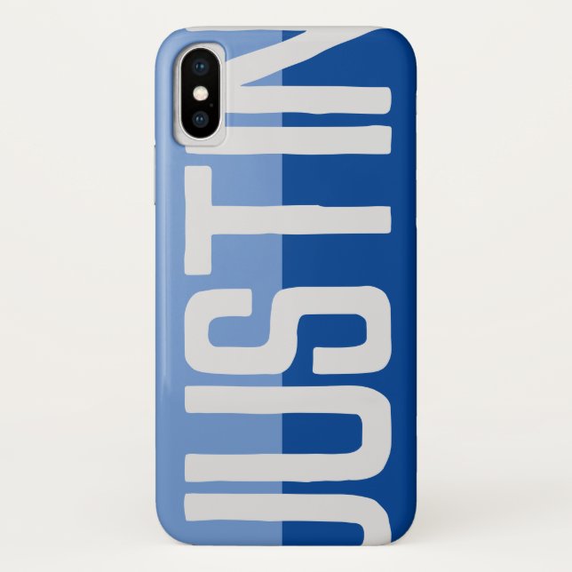 Bold Name Design. Case-Mate iPhone Case (Back)