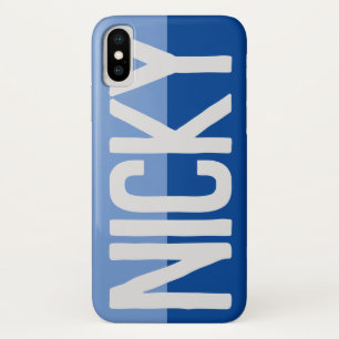 Bold Name Design. Case-Mate iPhone Case