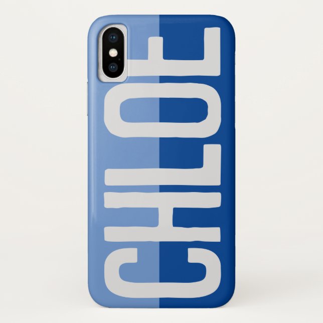 Bold Name Design. Case-Mate iPhone Case (Back)
