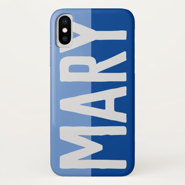 Bold Name Design. Case-Mate iPhone Case (Back)
