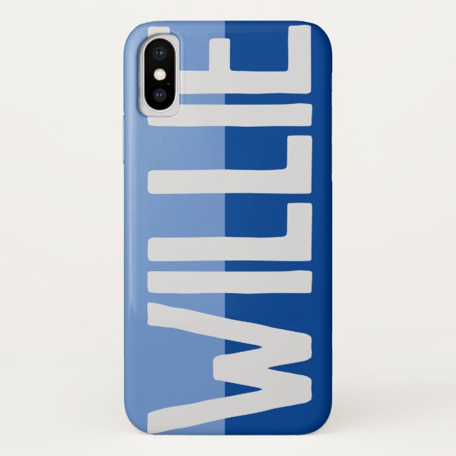 Bold Name Design. Case-Mate iPhone Case (Back)