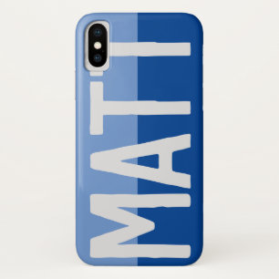 Bold Name Design. Case-Mate iPhone Case