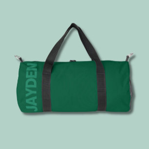 Bold Name Gym   Monogram Men & Women Duffle Bag