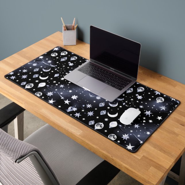 Bold Onyx Celestial Moon for Modern Workspaces (Bureau 2)