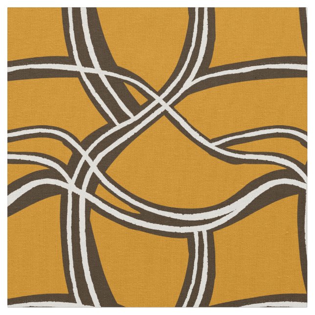 Bold organic stripes fabric (Close Up)