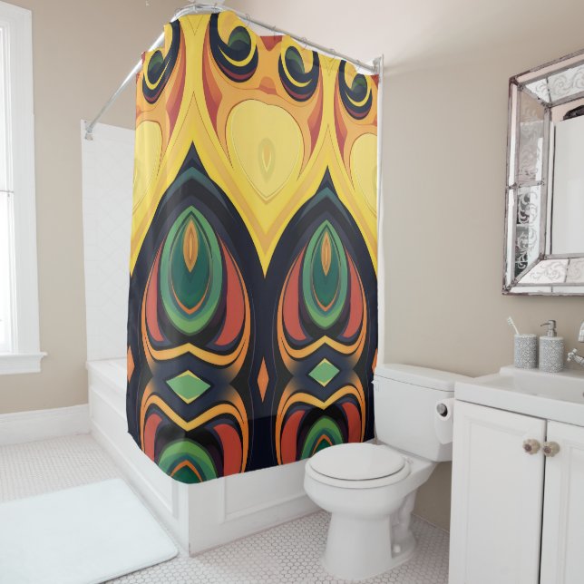 Bold Ornamental Retro Motif (In Situ)