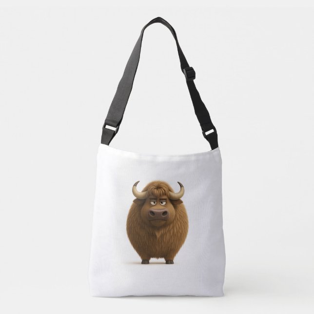 Bold Ox Character Tote Bag (Front)