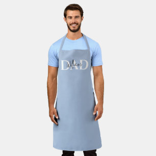 Bold Pastel DAD    Modern Father’s Day Gift Apron