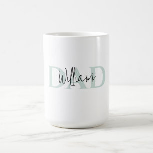 Bold Pastel DAD Mug   Cadeau de la Fête des Pères