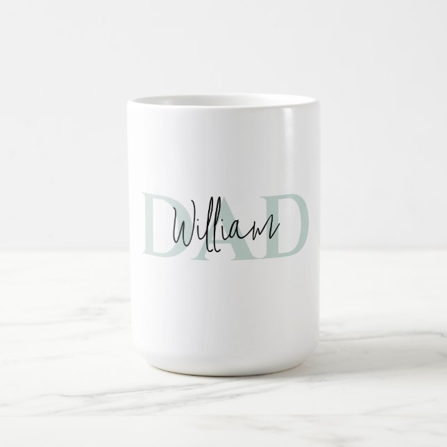 Bold Pastel DAD Mug | Cadeau de la Fête des Pères (Centre)
