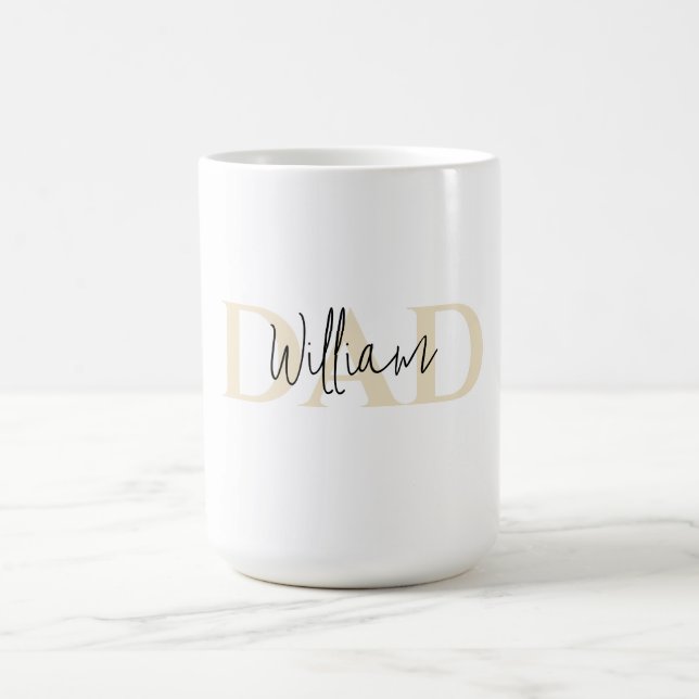Bold Pastel DAD Mug | Modern Father’s Day Gift (Center)