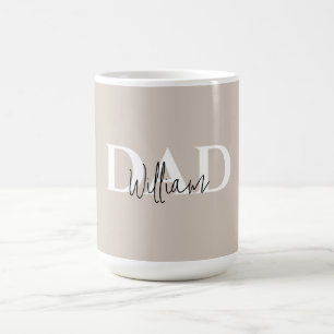 Bold Pastel DAD Mug Modern Father’s Day Gift