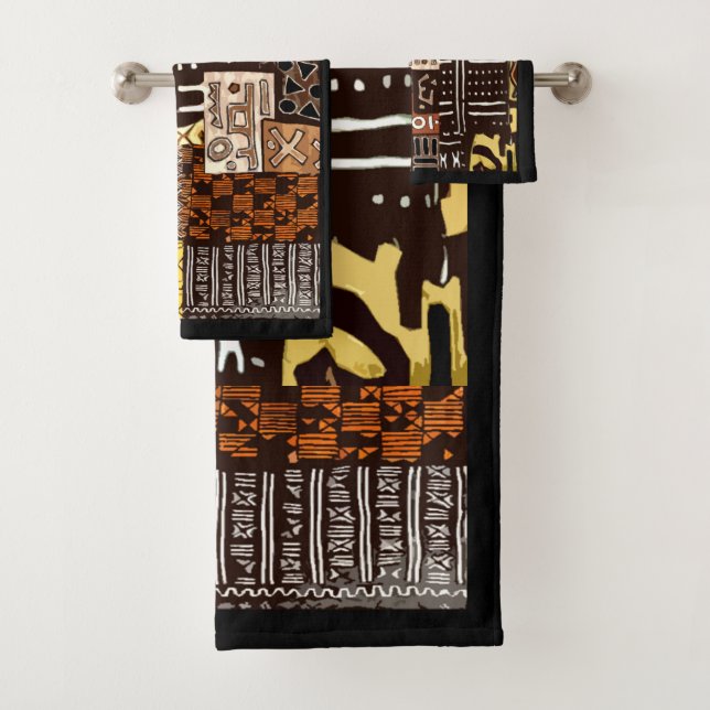 Bold Patterns, Rich History  Bath Towel Set (Insitu)
