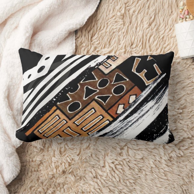 “Bold Patterns, Rich History”  Lumbar Pillow (Blanket)