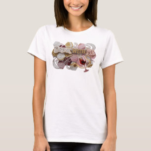 Bold Pink DRINK WITH ME Graphic Tee