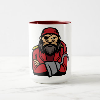 Bold Pirate – Fierce & Mischievous Pirate Mascot  Mug