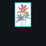 Bold Pop Art Palm Trees Tropical Design Canvas Print<br><div class="desc">Transform your space with this bold pop art palm trees tropical design, perfect for art enthusiasts and tropical lovers. The vibrant palm trees burst with a mosaic of colours like pink, yellow, blue, and green, creating a striking and playful visual. Ideal for adding a lively tropical vibe to your decor...</div>
