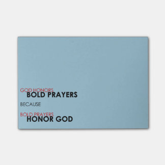 Bold Prayers Post-it Notes