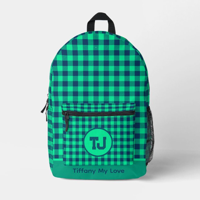 Bold Preschool Team Backpack For Kids (Front)