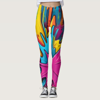 Bold Prints, Soft Fits – Leggings on Sale Now!
