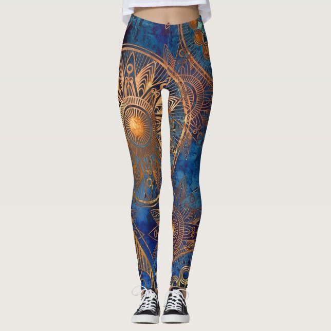 Bold Prints, Soft Fits – Leggings on Sale Now! (Front)