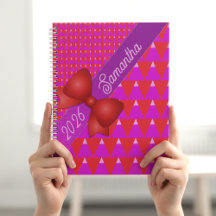 Bold Purple Orange Modern Geometric 