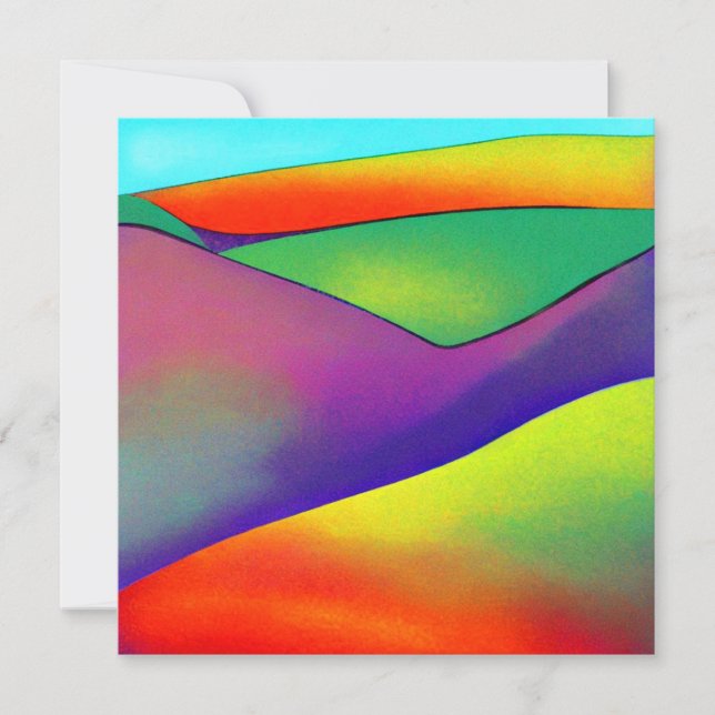 Bold Rainbow Hills (Front)