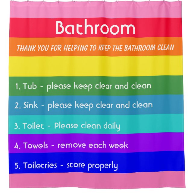 Bold Rainbow Stripes (Front)
