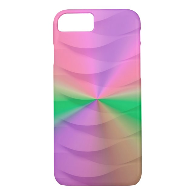 bold rainbow weave spectrum Case-Mate iPhone case (Back)