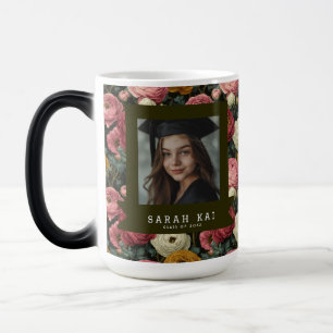 Bold Ranunculus Flower High School Grad Magic Mug