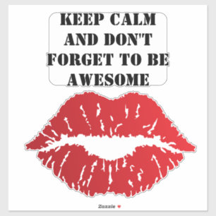 Bold Red Lips Aesthetic