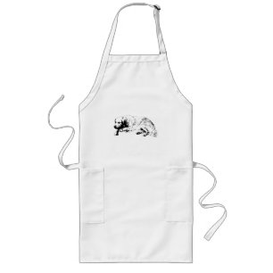 Bold Resting Dog Apron Inspires Peace While Cookin