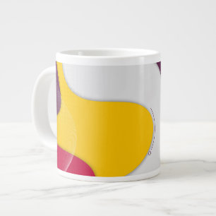 Bold Retro Abstract Colorwave Mug
