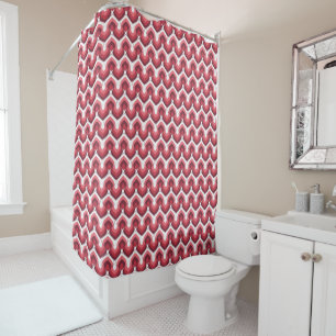 Bold Retro Modern Motif in Pinks