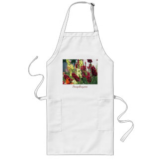 Bold Rocket Snapdragons Long Apron