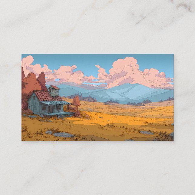 Bold Rules: A Clear, Striking Message Enclosure Card (Front)