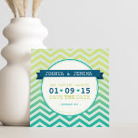 BOLD SAVE THE DATE ANNOUNCEMENT ombre chevron<br><div class="desc">Original illustration & design © to simply sweet PAPERIE - - - - - - - - - - - - - - - - - - - - - - - - - - - - - - - - - - - - - - - - - -...</div>