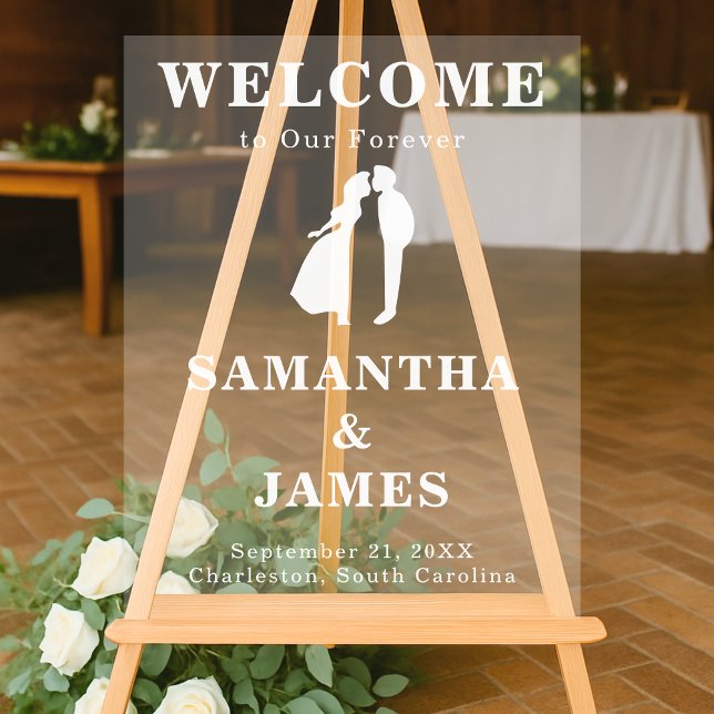 Bold Serif Modern Wedding Entry Sign (Creator Uploaded)