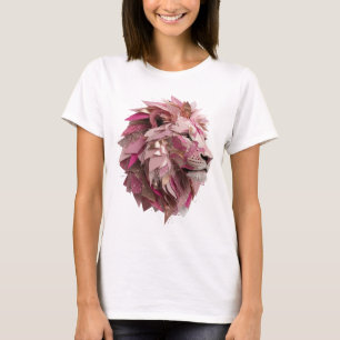 Bold Silver LION KING Statement Design T-Shirt
