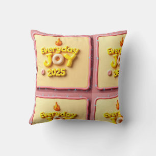 Bold Sketch Pulse Throw Pillow