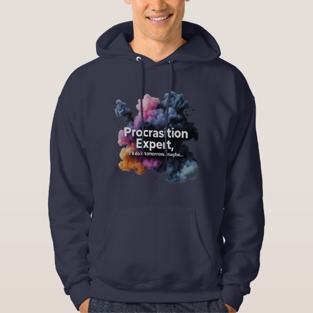 Bold Smoke Cloud Graphic Sweatshirt (Front)